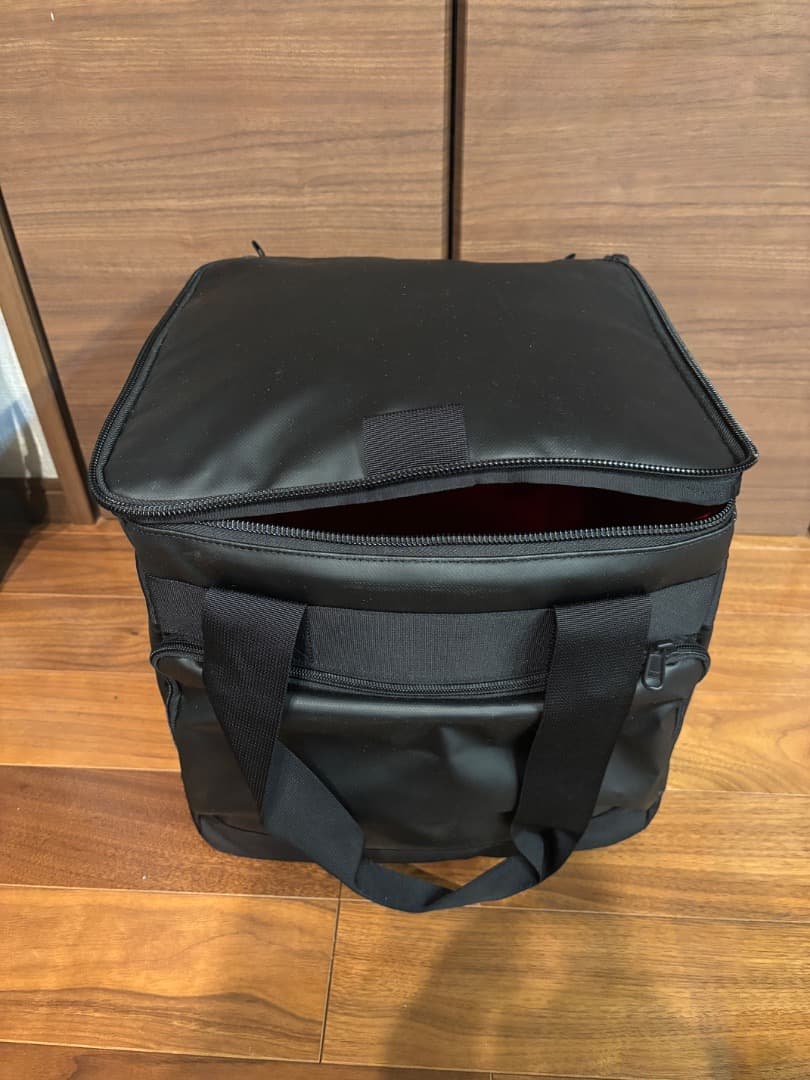 THE NORTH FACE レコードバッグ BLACK