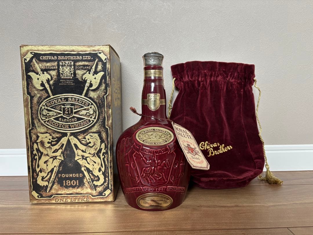 【箱有り】【未開封】 Salute 21年 Scotchwhisky