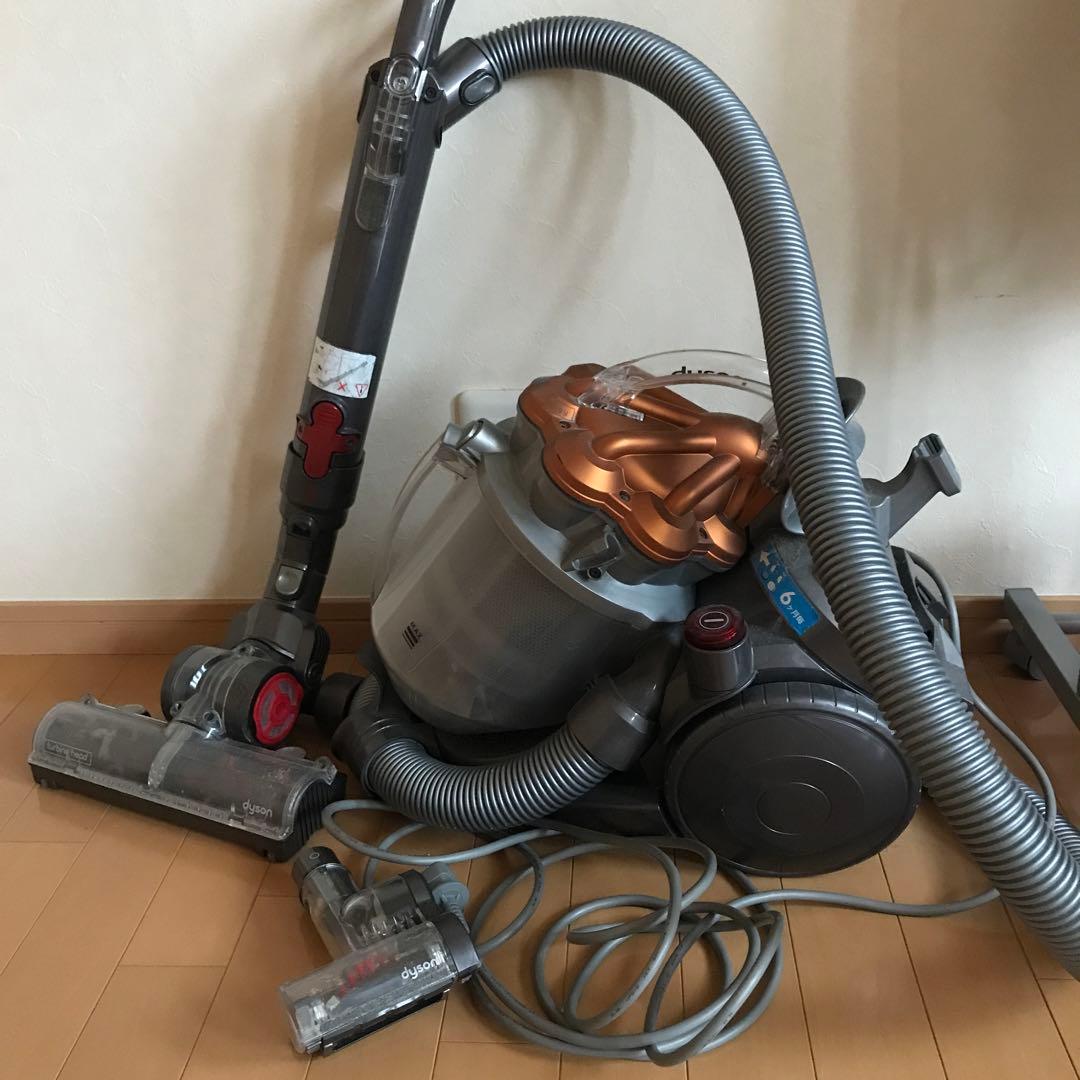 Dyson キャニスター掃除機 シルバー・オレンジ