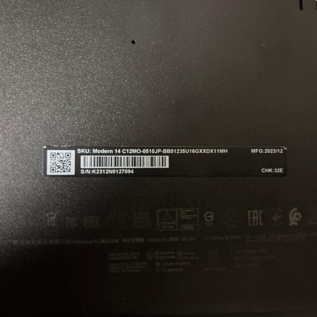 【即購入可 動作確認済 セール！】ノートpc / i5-1235U / 16GB