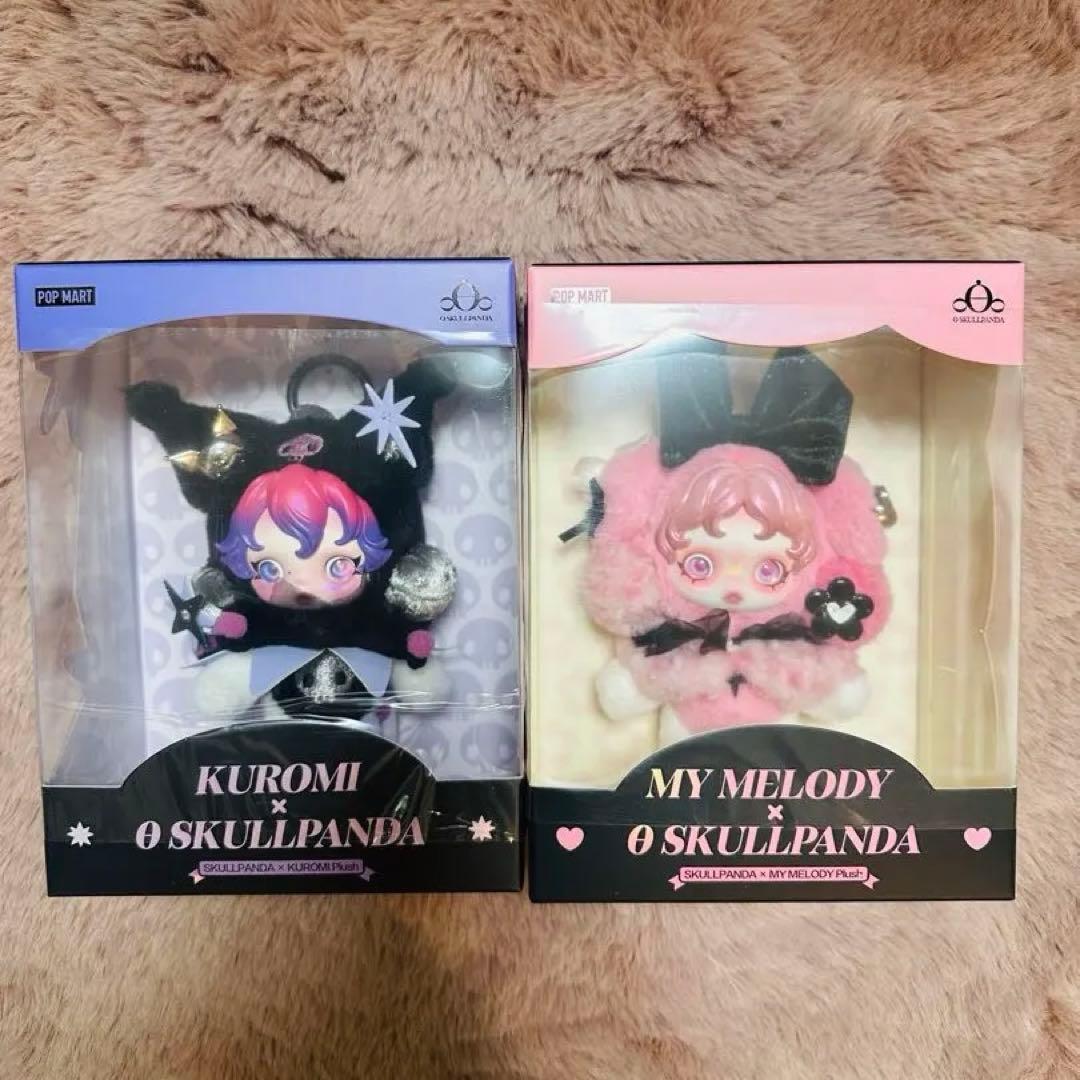 POPMART skullpanda マイメロディ クロミ 2種類セット