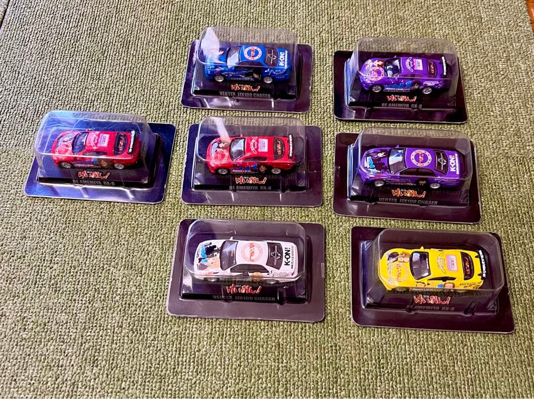 けいおん！　痛車　ミニカーコレクション　1/64スケール　セット