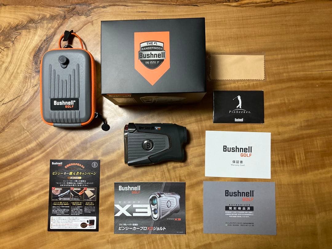 Bushnell ピンシーカープロ X3 ジョルトゴルフ用距離計