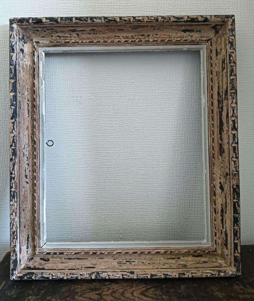 特大ビンテージ額縁　アンティーク額縁　油絵　水彩画