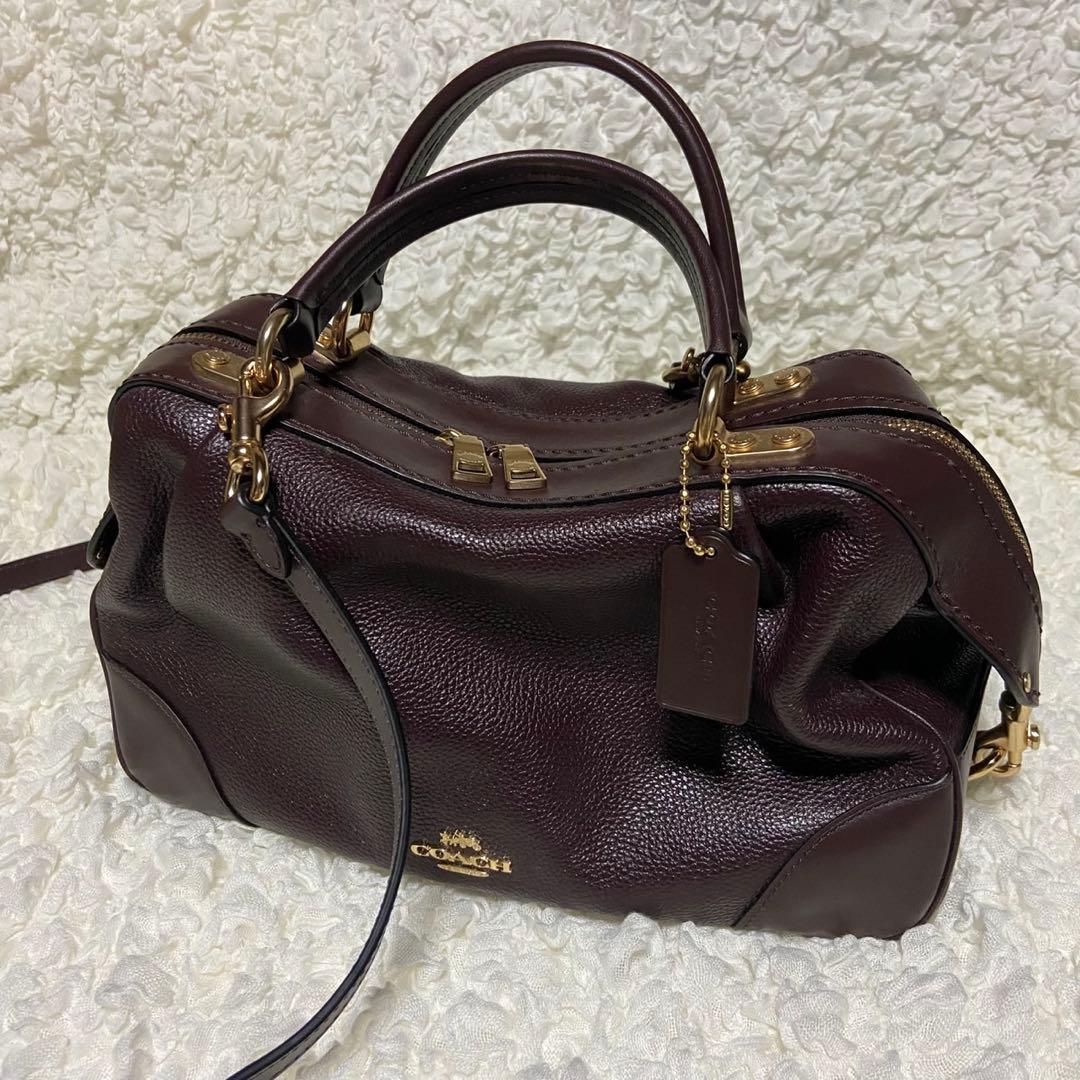 COACH レーン サッチェル 2way ハンドバッグ