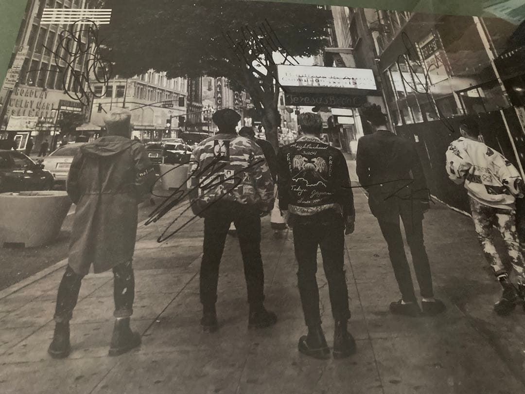 激レア　bigbang made loser直筆サインポスター　ビッグバン