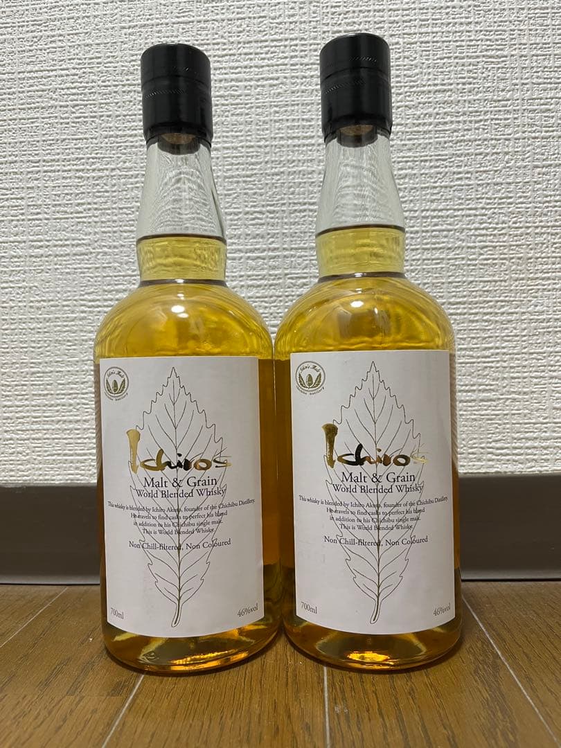 イチローズ モルト＆グレーンホワイトラベル 2本セット46° 700ml