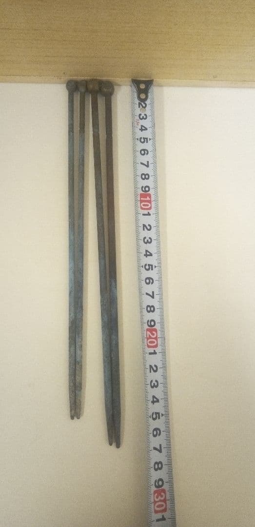 びばち　昭和レトロ　青緑陶器火鉢　夫婦火箸　五徳付き　葛明祥製　鼎泰昌