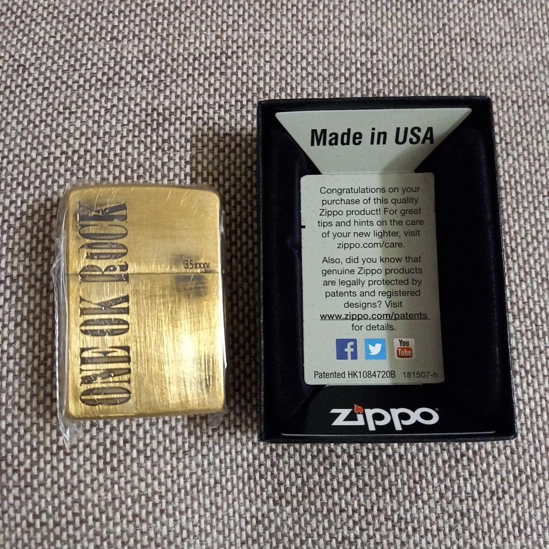 【新品未使用】ワンオクロック ONE OK ROCK Zippo 72番 ジッポ