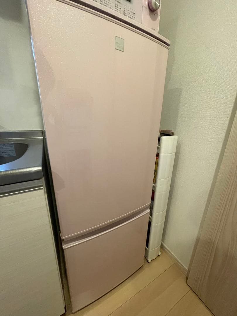 SHARP 冷蔵庫 SJ-14E5/SJ-17E5 ピンク