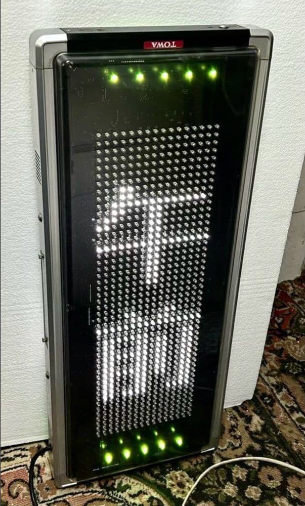 東和 キャクトールJr 両面 LED看板 US-WSD31W LED表示機