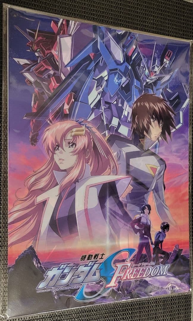 新品未開封　ガンダムシネマラリー 複製イラストセット　ガンダム SEED