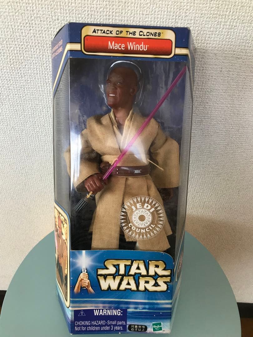 スターウォーズ ハズブロ社製　メイス・ウィンドゥ　12インチ フィギュア