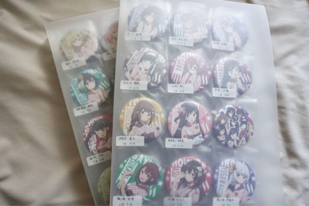 @*a様 温泉むすめ3周年記念缶バッジ　セット