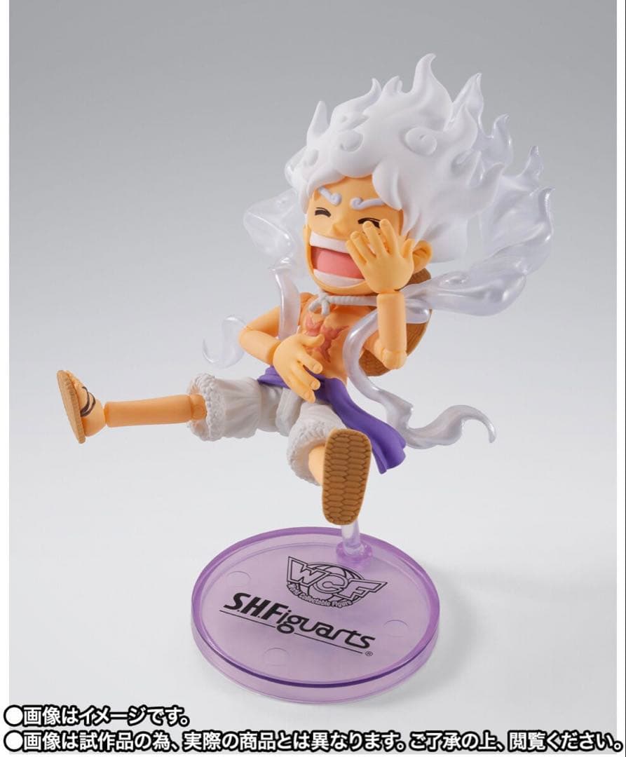 ワールドコレクタブルフィギュア × S.H.Figuarts ルフィギア5セット