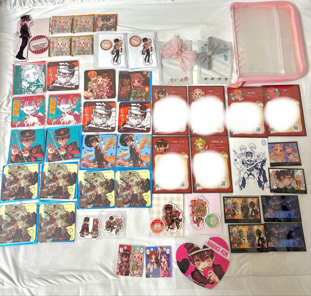 地縛少年花子くん 化け猫旅館 コースター アクスタ 缶バッジ セット 東京限定