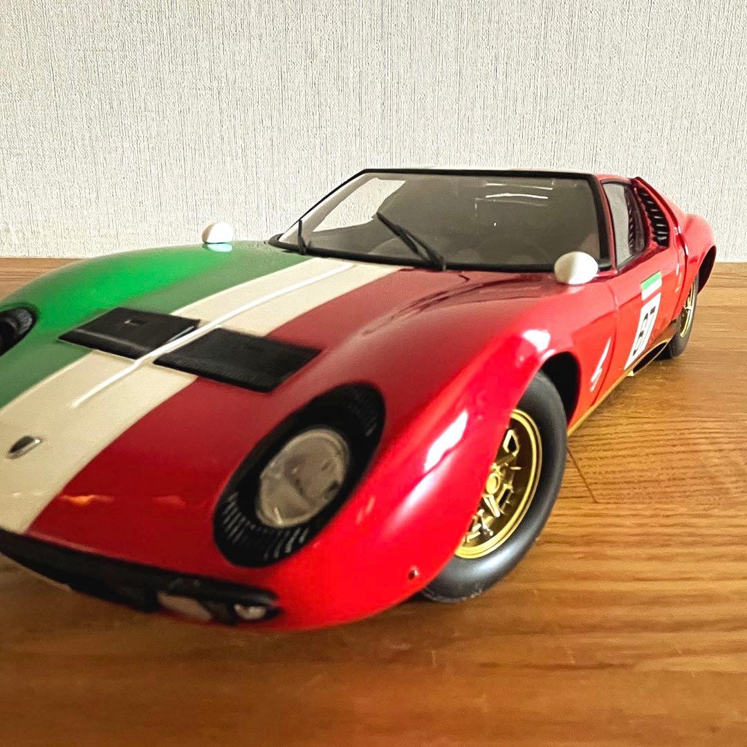 【非売品 池沢早人師】 1/18 京商 ランボルギーニ ミウラ P400＃67