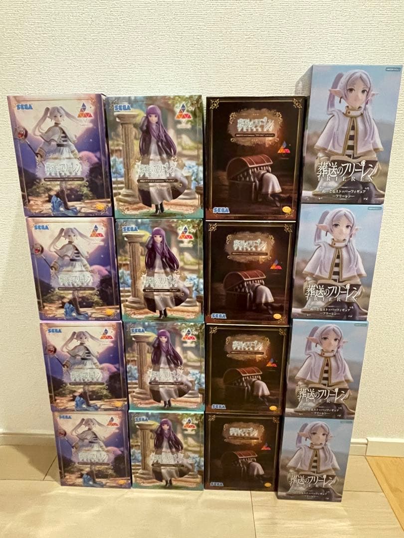 【新品未開封】葬送のフリーレン フィギュア まとめ売り 4種16点