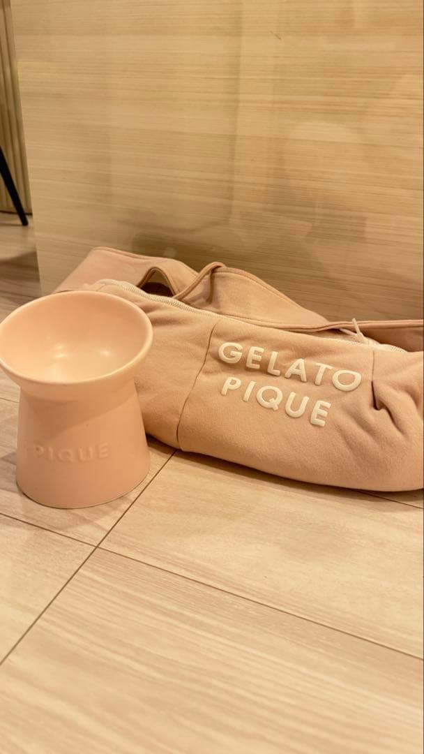 GELATO PIQUE ピンクキャリーバッグセット