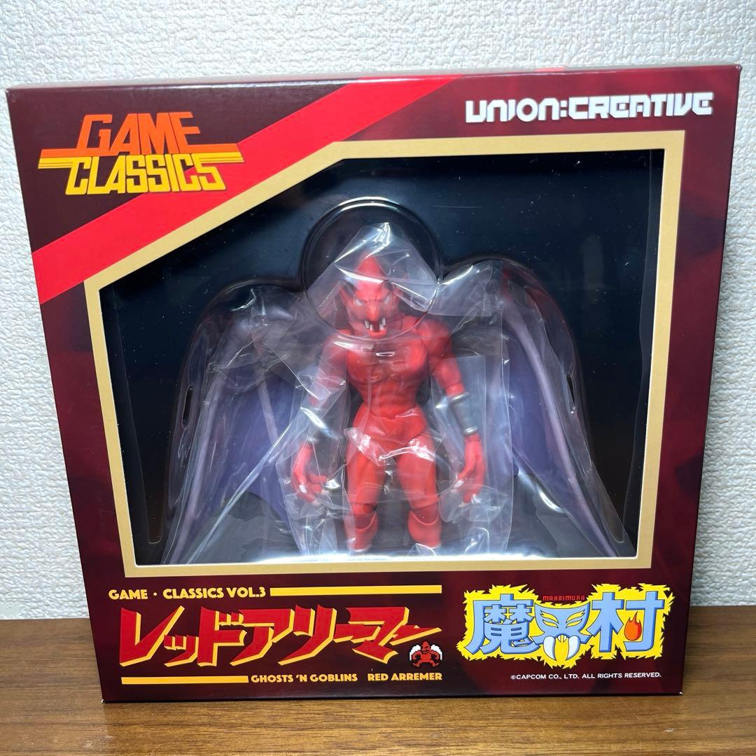 魔界村 フィギュア レッドアリーマー ゲーム・クラシックス 新品未開封
