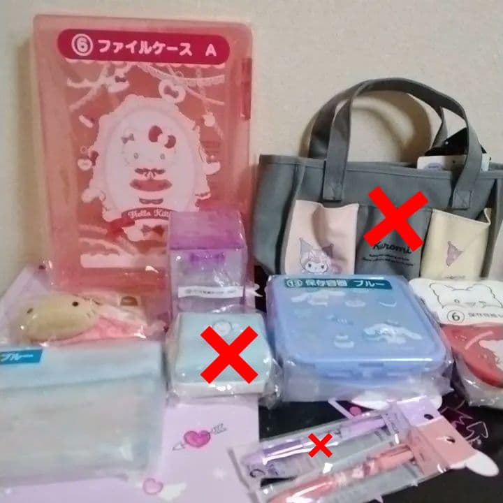 詰め放題　サンリオ　キャラクターグッズ