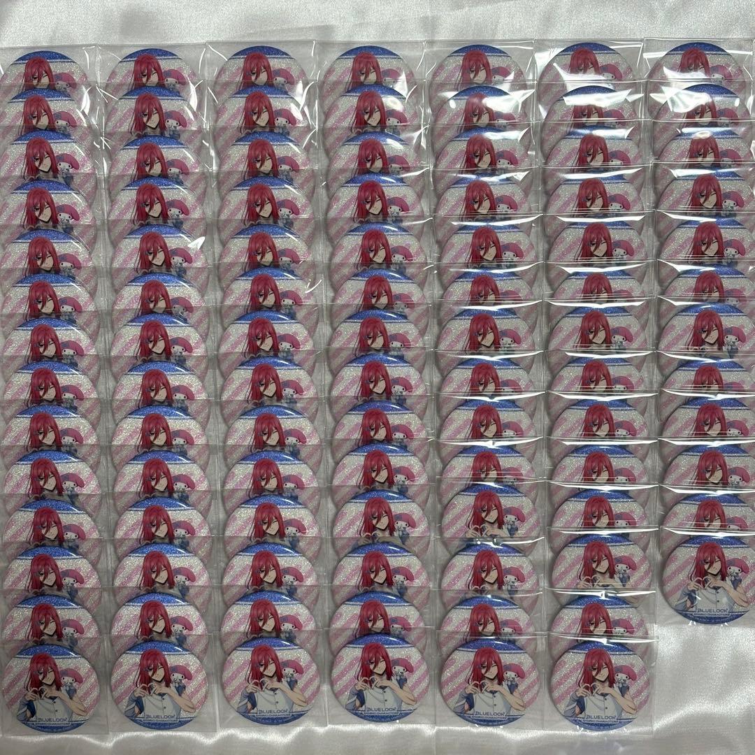 千切豹馬 サンリオ グリッター缶バッジ 96個 ブルーロック