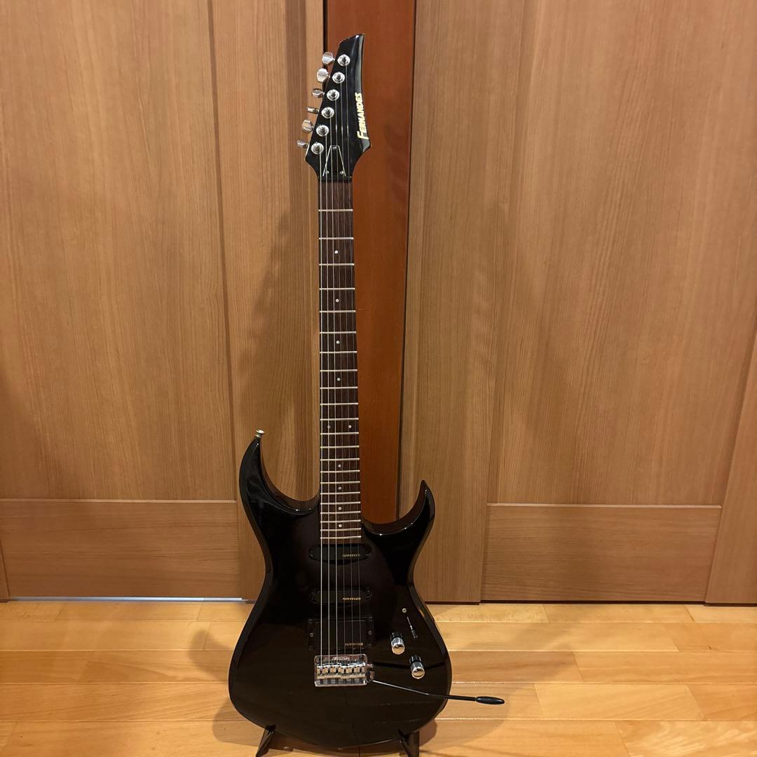 金ロゴ FERNANDES トレモロアーム付 新品弦張替済