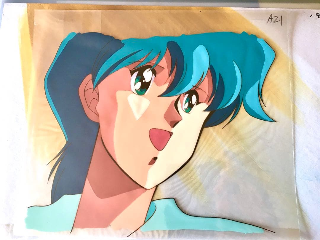 あしたへフリーキック OP セル画 伍代隼 動画背景付き