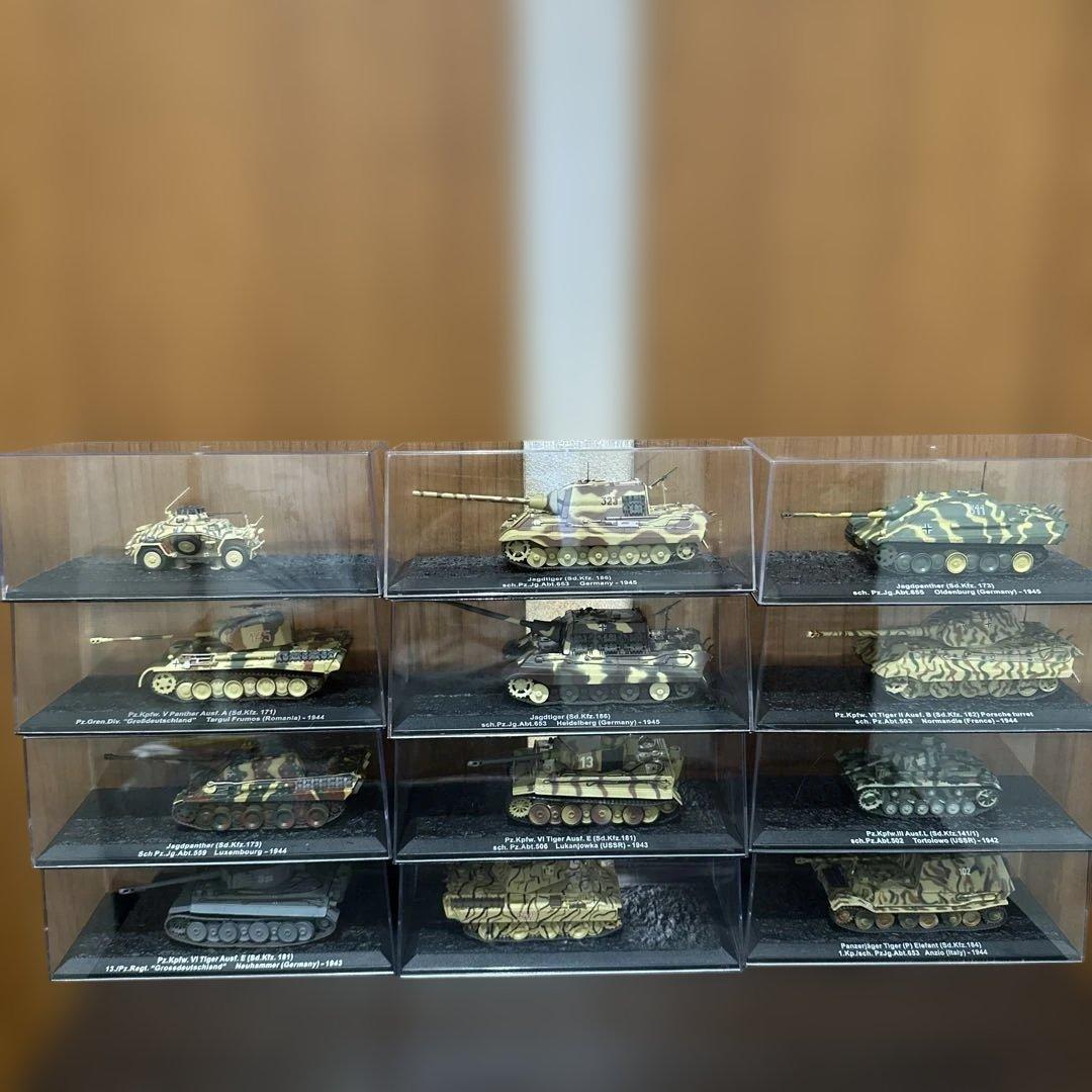 ディアゴスデーニ　戦車モデルコレクション 12種セット