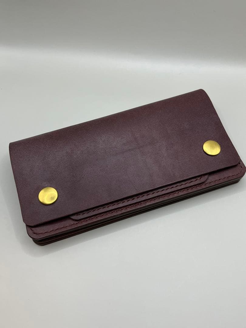 【値下げ】トラッカーウォレット　ラフィアン(ホーウィン社)①