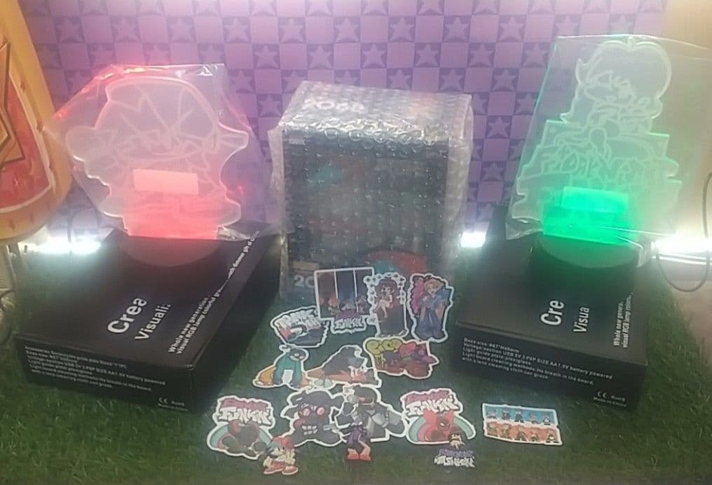 【新品】ねんどろいどBF&アクリルライトスタンド&アクセサリー&シール