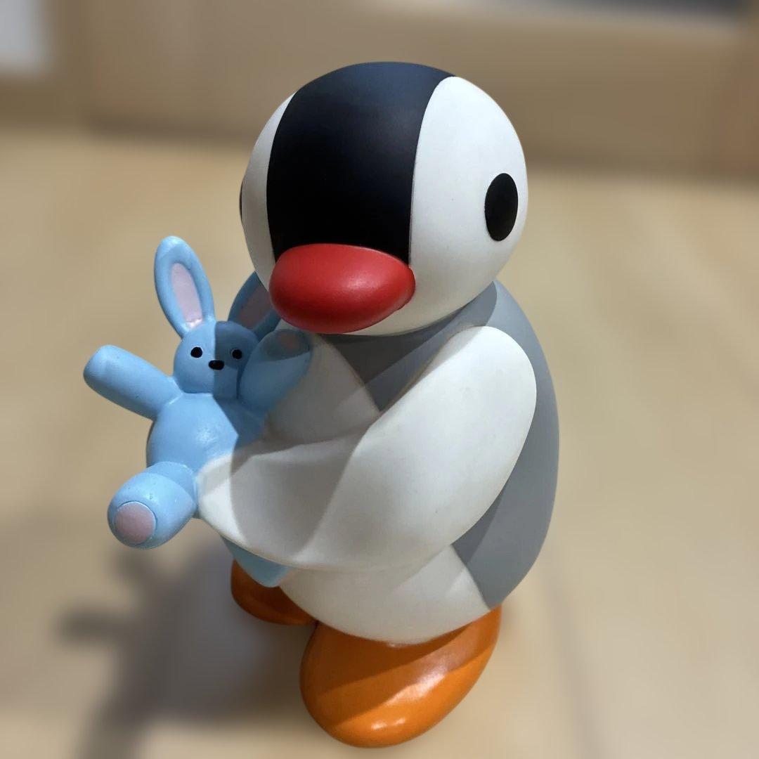 レア　ピンガ　ソフビ　貯金箱　ピングー　フィギュア