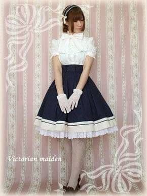 は*と様 【美品】ブリティッシュマリンバッスルスカート Victorian ma