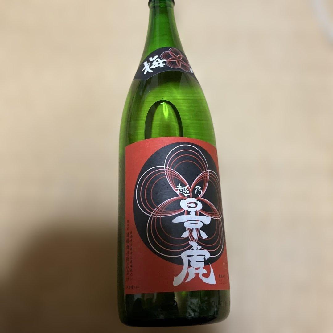 越乃景虎 梅酒 １．８リットル