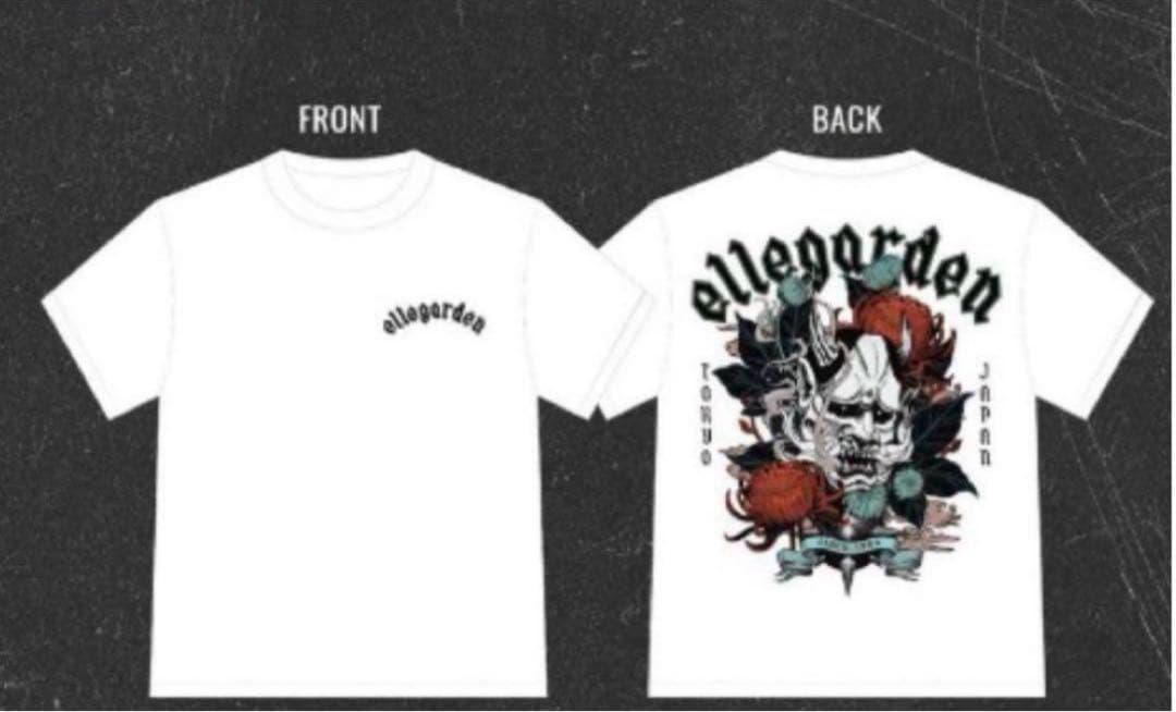 新品未開封 ELLEGARDEN HANNYA般若 Tシャツ Mサイズ 白