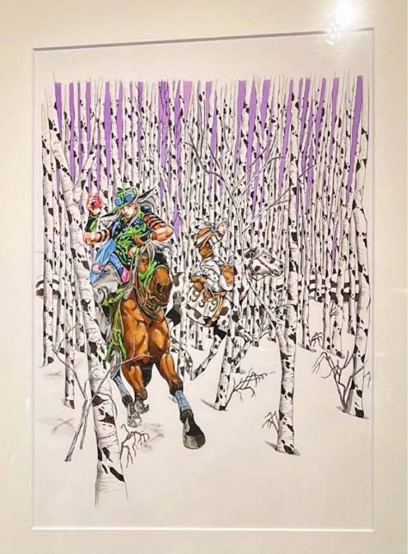 ジョジョの奇妙な冒険Part7複製原画