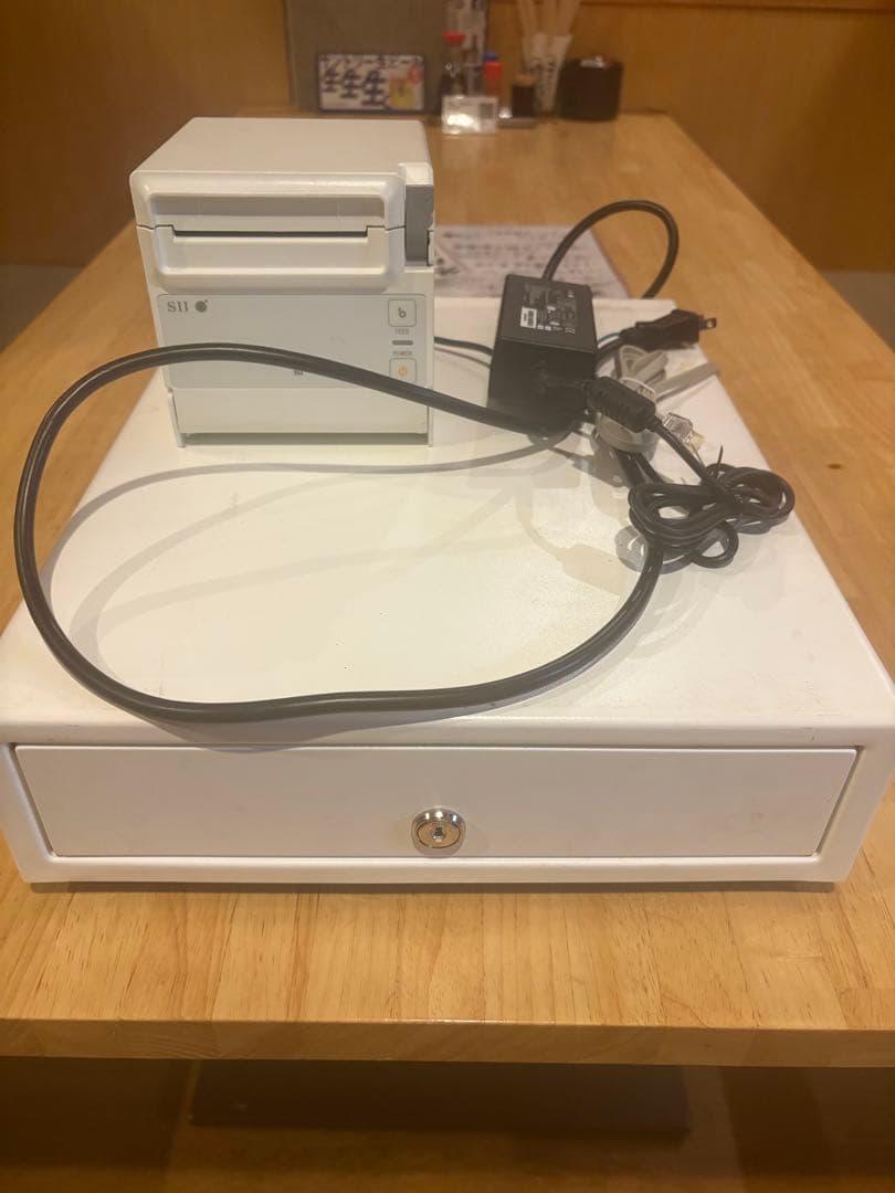 iPhone、iPad付きRP-F10プリンター、ドロア4点セット