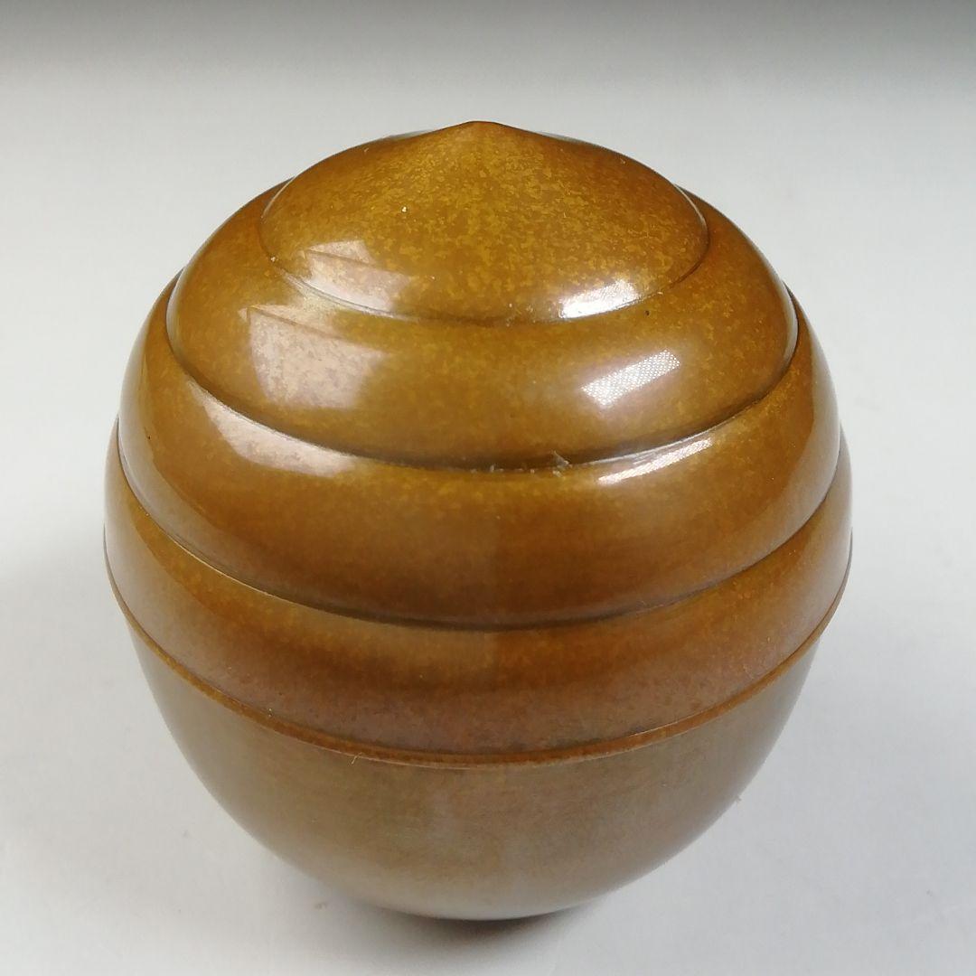 Ｔ６９３　香合　『唐銅　宝珠香合』『大西清右衛門美術館』　共箱　茶道具