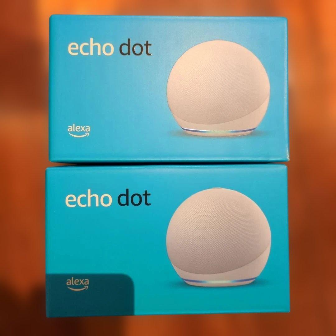 Echo Dot (エコードット) 第4世代 グレーシャーホワイト2台セット新品