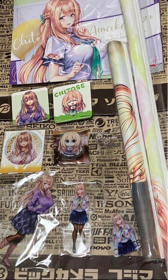 ピロ水　アマカノ　アマカノ2 コラボカフェ　蔦町ちとせ　12点