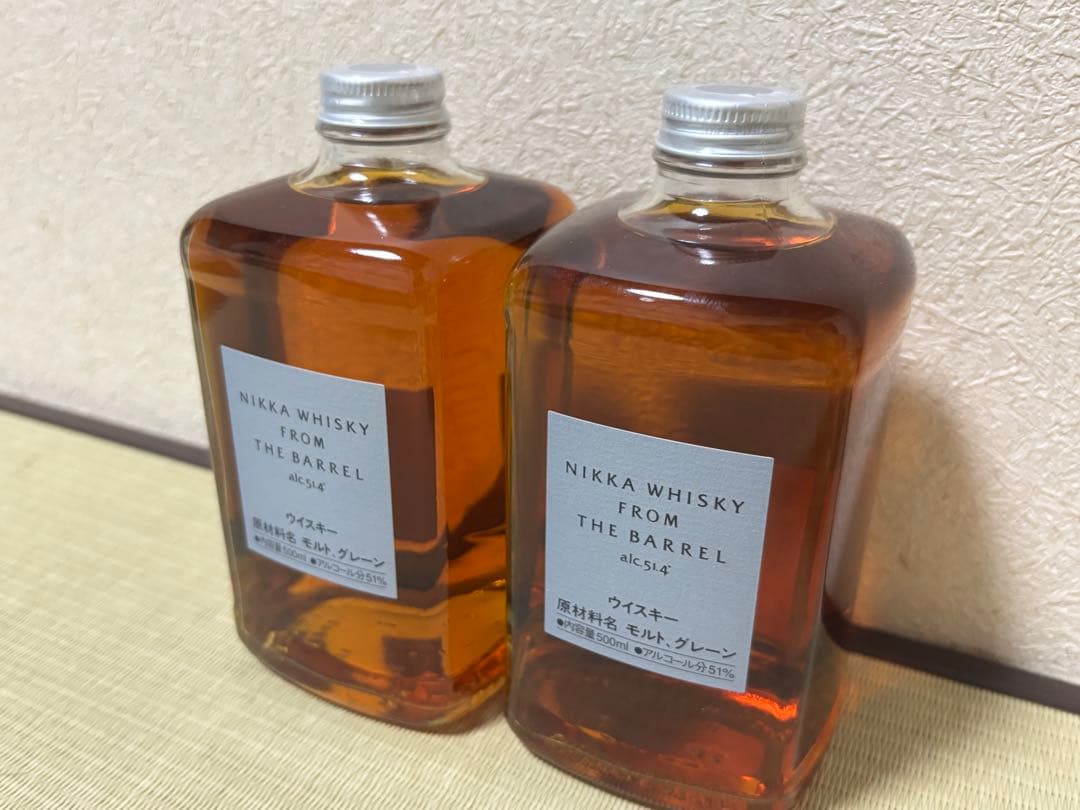 9月購入　NIKKA WHISKY FROM THE BARREL 500ml