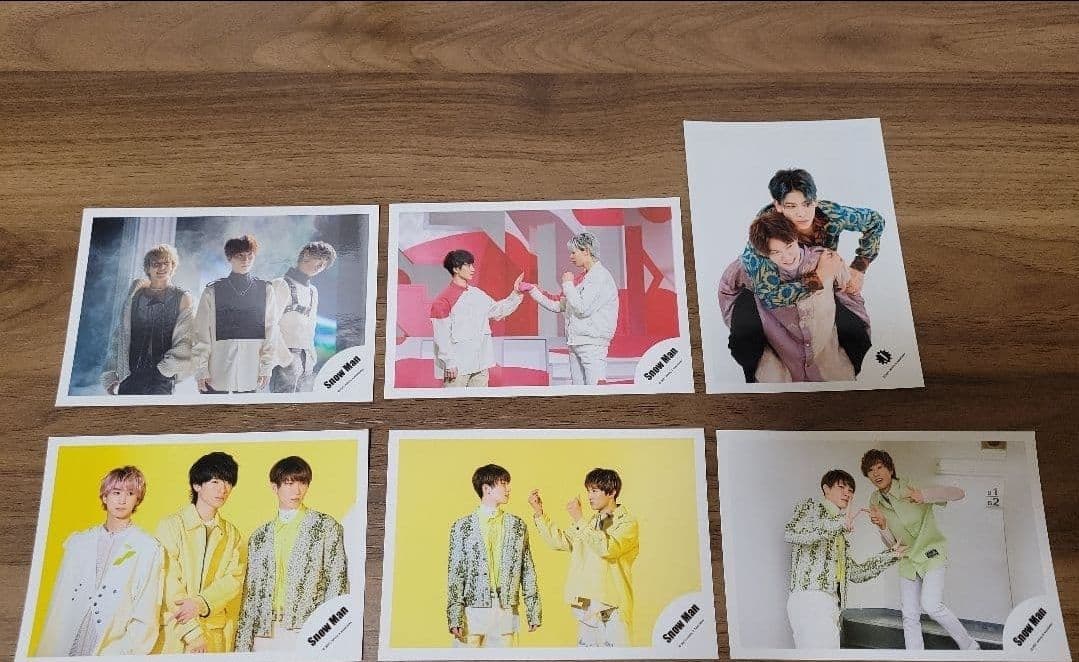 Man 集合 個人 公式写真 セット