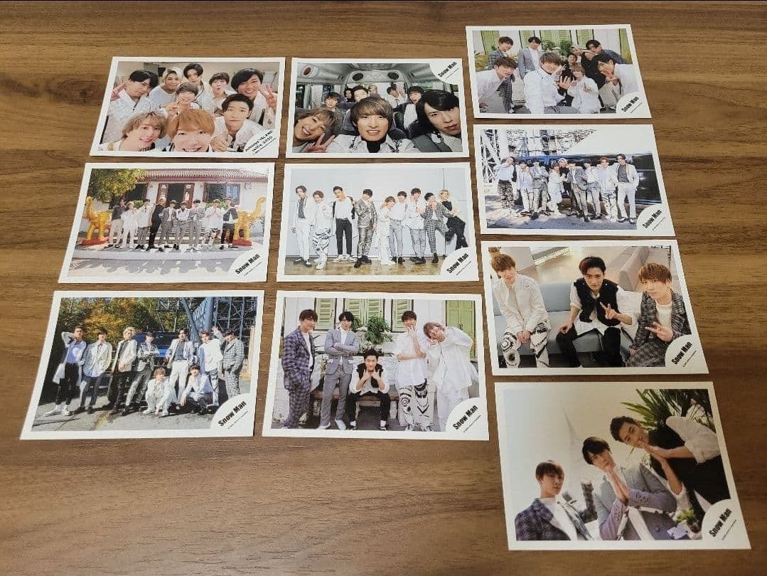 Man 集合 個人 公式写真 セット