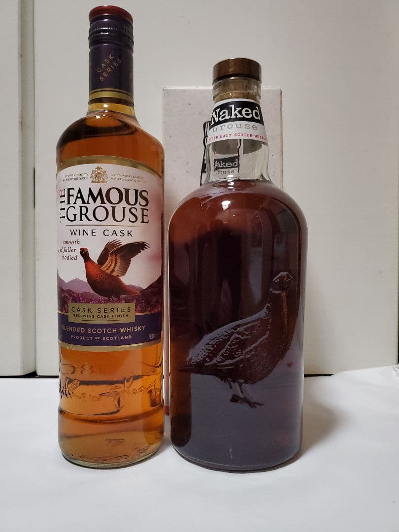 フェイマスグラウス　ワインカスク & ネイキッドグラウス 1,000ml セット